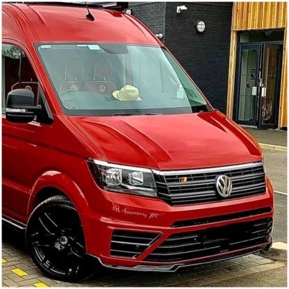 Volkswagen Crafter MAN Tge Front Bumper Splitter / Lip